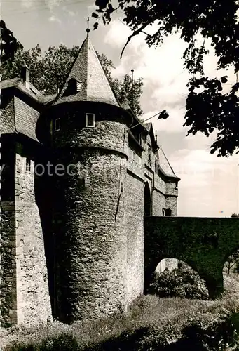 AK / Ansichtskarte 73826251 Friedberg__Hessen Burg 