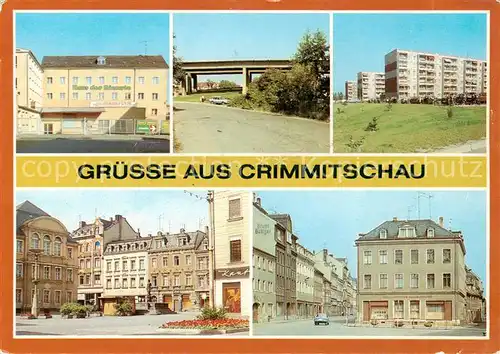 AK / Ansichtskarte 73826312 Crimmitschau Orts und Teilansichten Crimmitschau