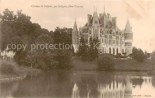 AK / Ansichtskarte Brejoux_Chateau_de_Solignac_87_Haute Vienne Vue d ensemble 