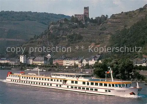 AK / Ansichtskarte 73826491 Dampfer_Binnenschifffahrt MS Ursula 3  Triton Reisen  