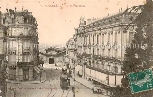 AK / Ansichtskarte Angouleme_16_Charente La Rue des Halles 