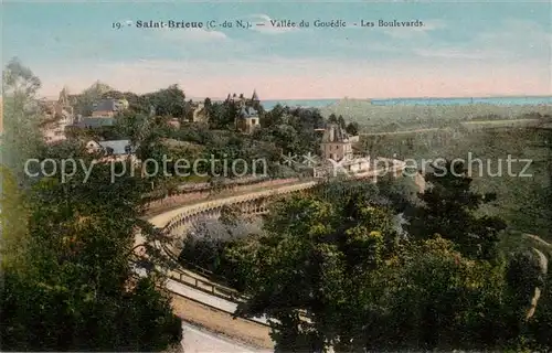 AK / Ansichtskarte Saint Brieuc_22_Cotes d_Armor Vallee du Gouedic Les Boulevards 