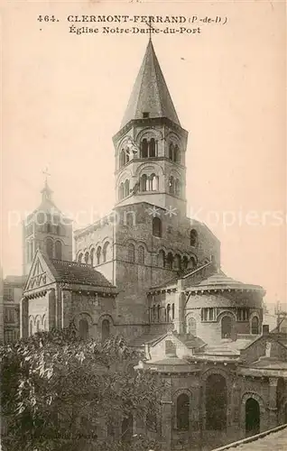 AK / Ansichtskarte Clermont__63 Ferrand Eglise Notre Dame du Port 