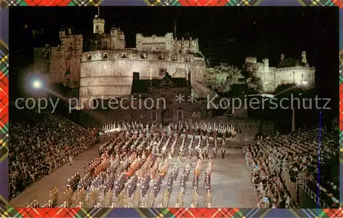 AK / Ansichtskarte 73826704 Edinburgh__Scotland_UK The Military Tattoo a the Castle Edinburgh 