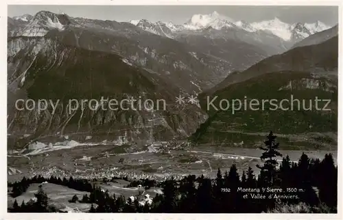 AK / Ansichtskarte Montana_Crans_VS et Vallee d Anniviers 