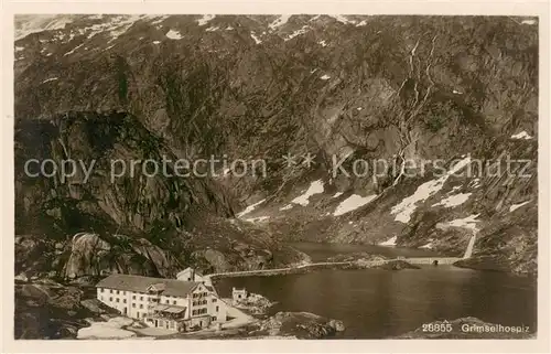 AK / Ansichtskarte Grimsel_Hospiz Panorama 