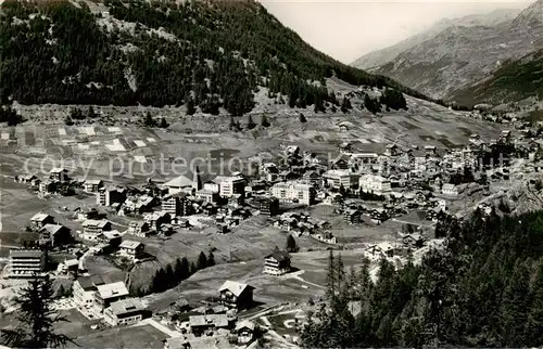 AK / Ansichtskarte Saas Fee_VS Panorama 