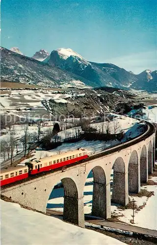 AK / Ansichtskarte Luz la Croix Haute_Lus_26_Drome Paysage de neige pres de la gare de Luz la Croix Haute 