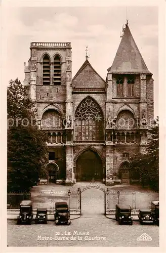 AK / Ansichtskarte Le_Mans_Sarthe Notre Dame de la Couture Le_Mans_Sarthe