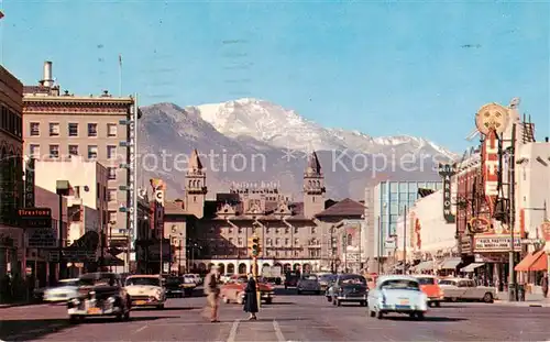 AK / Ansichtskarte 73827619 Colorado_Springs_Colorado_USA Pikes Peak Avenue 