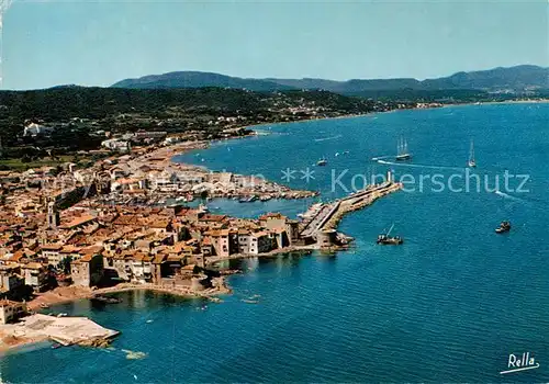 AK / Ansichtskarte Saint_Tropez_Var Vue generale aerienne Saint_Tropez_Var