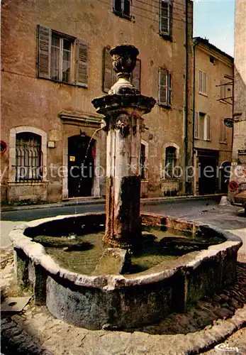 AK / Ansichtskarte Brignoles_83_Var Vieille fontaine 