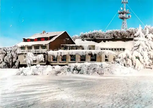 AK / Ansichtskarte 73828655 Hoherodskopf_Schotten Berggasthof Pension Restaurant 