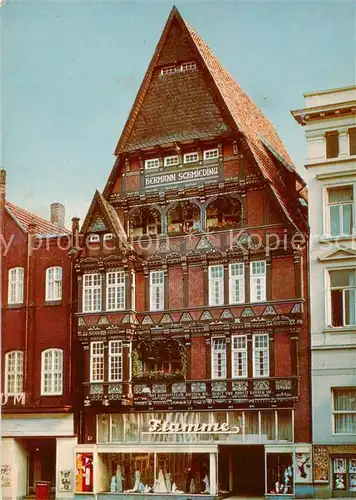 AK / Ansichtskarte 73828894 Minden__Westfalen_Weser Haus Schmieding am Markt 