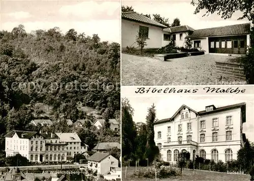 AK / Ansichtskarte 73828935 Barkhausen_Minden Bibelhaus Malche Freizeitheim Am Wittekindsberg Suedseite Barkhausen Minden