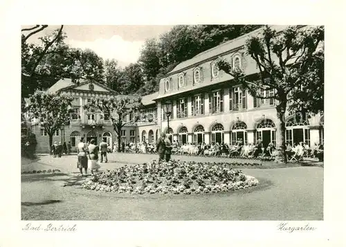 AK / Ansichtskarte 73829011 Bad_Bertrich Kurgarten Bad_Bertrich