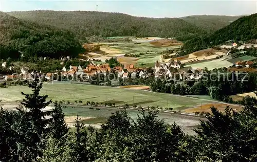 AK / Ansichtskarte Eschenbach_Mittelfranken Panorama Eschenbach Mittelfranken