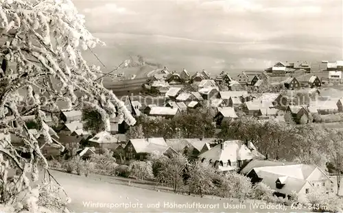 AK / Ansichtskarte Usseln Hotel Uplaender Hof Panorama Usseln