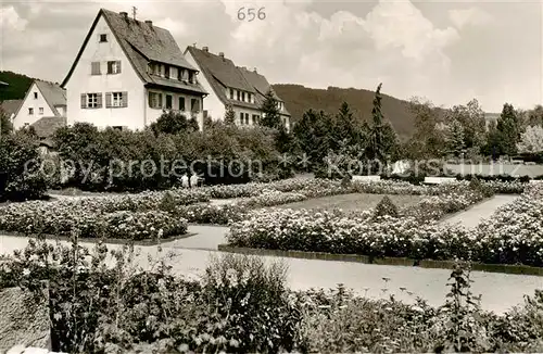 AK / Ansichtskarte 73829790 Hersbruck Rosengarten beim Strudelbad Hersbruck