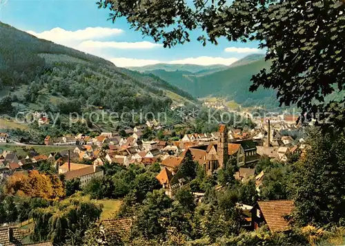 AK / Ansichtskarte 73829833 Alpirsbach Kur und Klosterstadt Panorama Alpirsbach