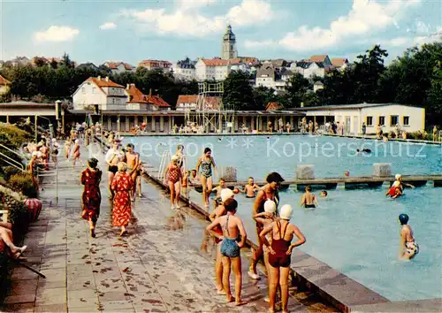 AK / Ansichtskarte Bad_Wildungen Schwimmbad Bad_Wildungen