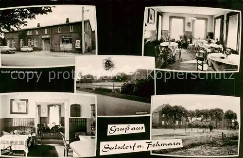 AK / Ansichtskarte Sulsdorf_Fehmarn Gasthof Pension Ungermann Sulsdorf Fehmarn