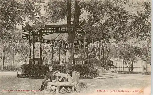 AK / Ansichtskarte  Troyes_10 Jardin du Rocher Le Kiosque 