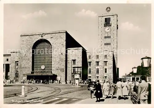 AK / Ansichtskarte 73830408 Stuttgart Hauptbahnhof Stuttgart