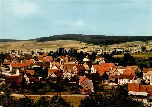 AK / Ansichtskarte 73830506 Rengshausen_Hessen Panorama Rengshausen Hessen