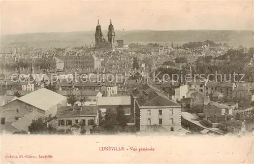 AK / Ansichtskarte Luneville_54_Meurthe et Moselle Vue generale 