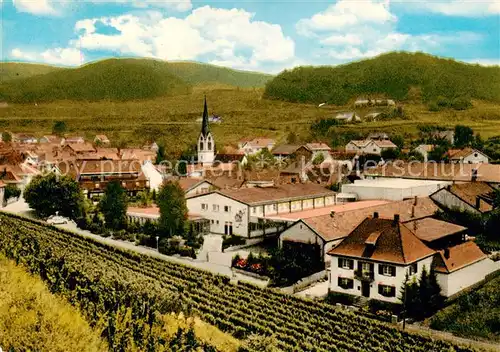 AK / Ansichtskarte Bickensohl Kaiserstuhl Panorama Bickensohl