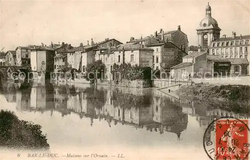 AK / Ansichtskarte  Bar-le-Duc_55 Maisons sur l'Ornain 