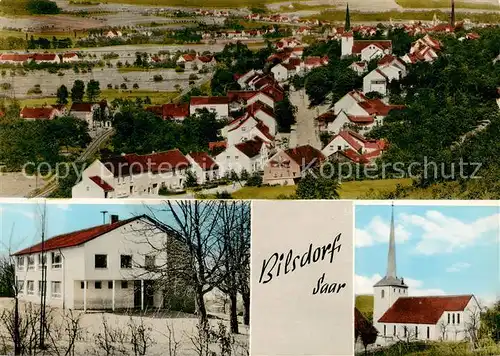 AK / Ansichtskarte 73830864 Bilsdorf Panorama Kirche Halle Bilsdorf