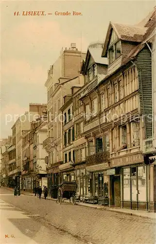 AK / Ansichtskarte Lisieux_14 Grande Rue 