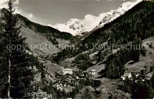 AK / Ansichtskarte Binn mit Hotel Ofenhorn und Ofenhorn Binn