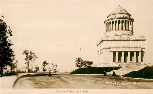 AK / Ansichtskarte New_York_City Grants Tomb New_York_City