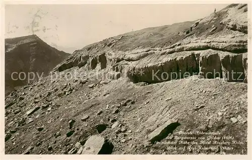 AK / Ansichtskarte  Wildspitz_SZ Oberste Abbruchstelle des Bergsturzes fon Goldau nahe Hotel Rossberg Kulm 