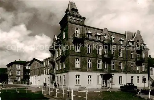 AK / Ansichtskarte 73831679 Westerland_Sylt Haus Wiesbaden Westerland_Sylt