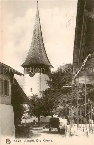 AK / Ansichtskarte  Aeschi_BE Die Kirche Aeschi_BE