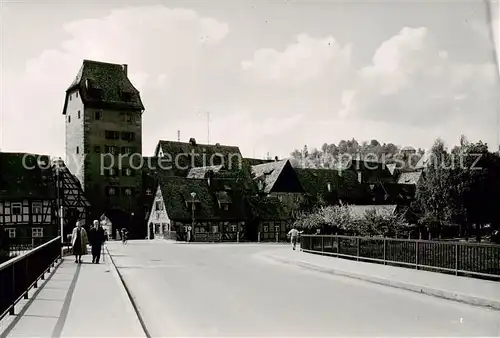 AK / Ansichtskarte 73831993 Hersbruck Bruecke Stadttor Hersbruck