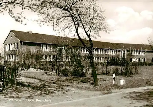 AK / Ansichtskarte Werne__Lippe_Muenster_Westfalen Realschule 