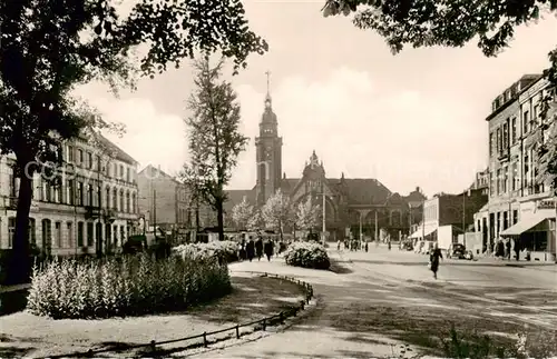 AK / Ansichtskarte Krefeld_Crefeld Ostwald mit Bahnhof 