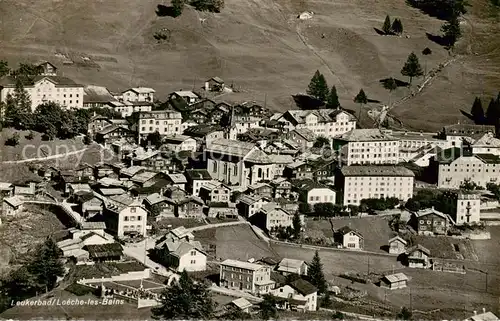 AK / Ansichtskarte  Leukerbad_Loueche-les-Bains_VS Fliegeraufnahme 