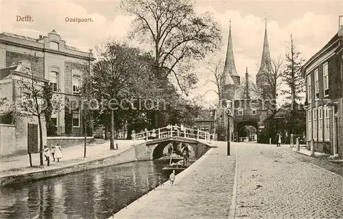 AK / Ansichtskarte Delft_NL Oostpoort 