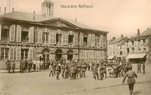 AK / Ansichtskarte Vouziers_08_Ardennes Rathaus 