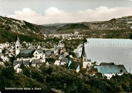 AK / Ansichtskarte Kamp Bornhofen_Rhein Panorama 