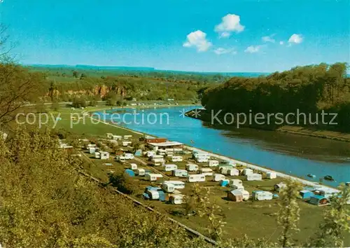 AK / Ansichtskarte Palzem Campingplatz an der Mosel Palzem