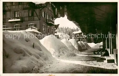 AK / Ansichtskarte  Montana-Vermala Apres une bonne chute du neige Montana-Vermala