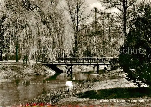 AK / Ansichtskarte 73833121 Werne__Lippe_Muenster_Westfalen Im Stadtpark 