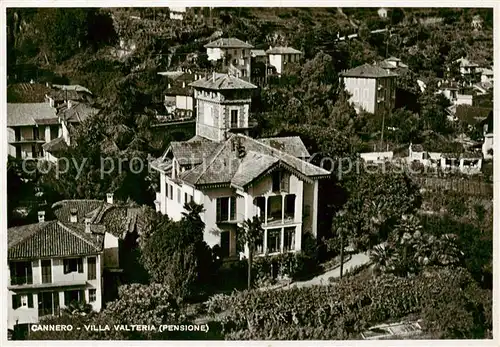 AK / Ansichtskarte Cannero_Riviera_Lago_Maggiore_IT Villa Valteria Pensione 